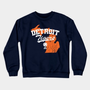 Detroit, Michigan - Motor City Kitties - 2023 Crewneck Sweatshirt